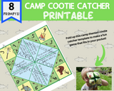 Kids Printable Camp Game: Camp Cootie Catcher