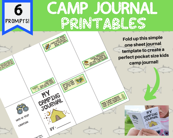 Kids Camping Printable Journal