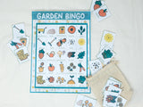 Pretty Garden Themed BINGO for Kids w/ 10 Unique Game Boards + Set of Calling Cards (FULL COLOR PDF Printable)