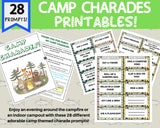 Camping Chardes [Printable PDF]