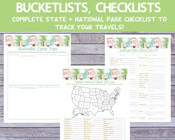 55 Page Color Camping Journal Printable – The Crazy Outdoor Mama 55-page-color-camping-journal-printable-the-crazy-outdoor-mama